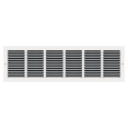 thumbnail image 1 of 30" x 8" TruAire White Steel Wall Return Air Grille, 1 of 5