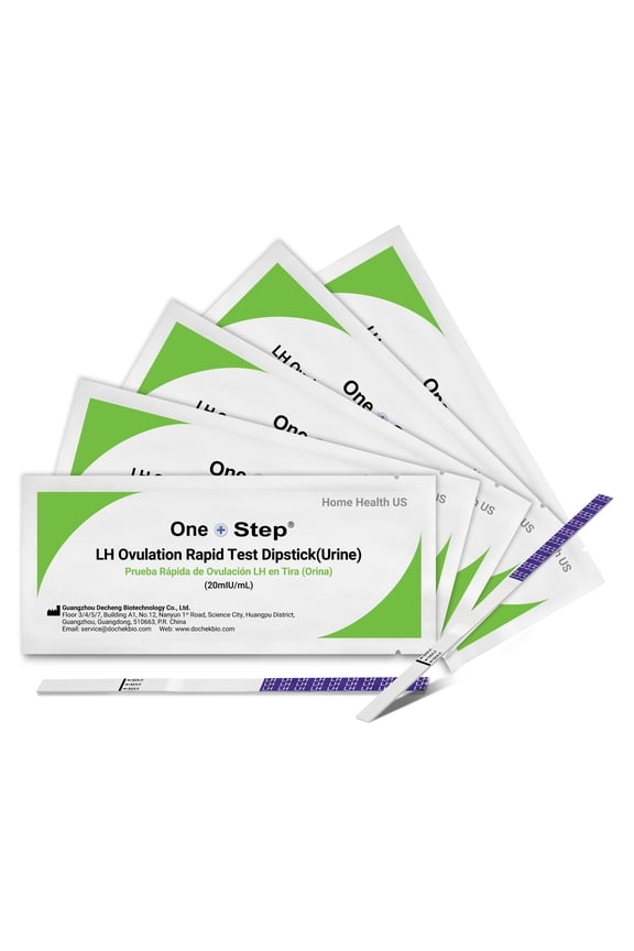 30 x One Step Ovulation Strips 20miu/ml Test Kit Sensitive Fertility Predictor Testing Sticks (Wide Width)