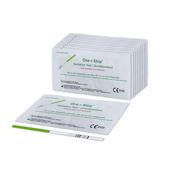 30 x One Step Ovulation Strips 20miu/ml Test Kit Sensitive Fertility Predictor Testing Sticks (Wide Width)