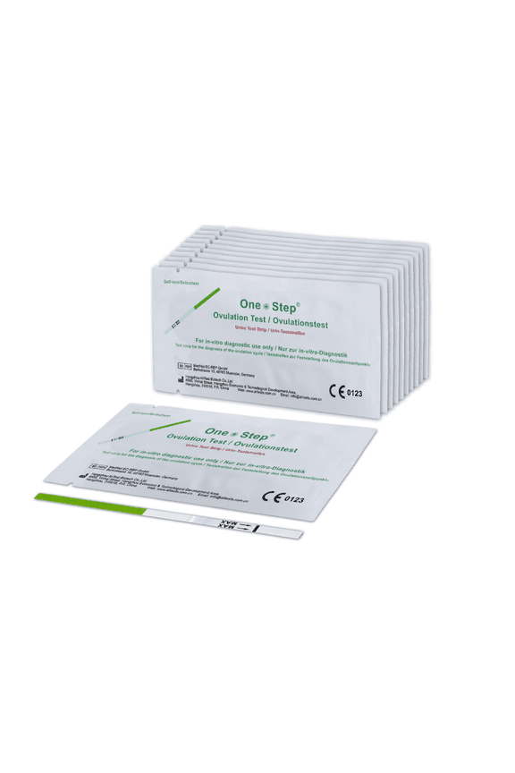 30 x One Step Ovulation Strips 20miu/ml Test Kit Sensitive Fertility Predictor Testing Sticks (Wide Width)