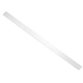 thumbnail image 1 of 30"x1.5" Self-Adhesive 304 Stainless Steel Sheet Gap Filler, Brushed Silver, 1 of 6