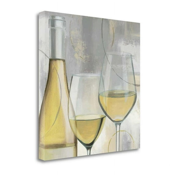 30"x30" Taste Appeal White II By James Wiens- Print on Canvas Fabric Multi-Color