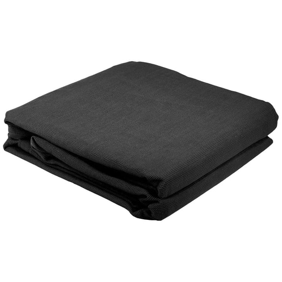 Mytee Products 30'x40' Black 70% Shade Mesh Tarp for Outdoor w/Grommets - 6 Oz Extra Durable Heavy Duty Mesh Tarps for Dump Truck, Rolloff Trucks - Mesh Shade Net Cloth for Sun, Plant, Patio