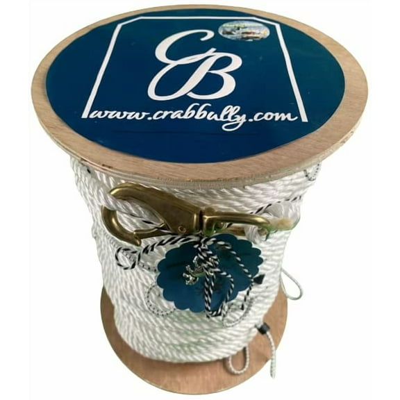 300' 1/4" 3 Strand Medium-Soft Lay Nylon Snood Trotline (Virginia Regulations) FREE SHIPPING!