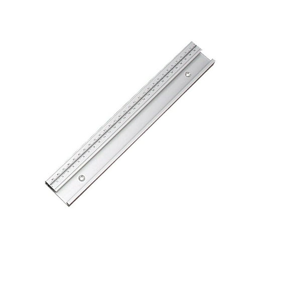 300-1220mm Aluminum Alloy 45 Type T-slot T-track with Scale Miter Track Jig Fixture Slot 45x12.8mm For Table Saw Router Table Woodworking Tool