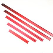 300-1220mm Red Aluminum Alloy 45 Type T-slot T-track Miter Track Jig Fixture Slot 45x12.8mm For Table Saw Router Table Woodworking Tool