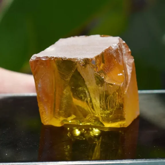 300-400 Ct Yellow Sapphire Rough Gemstone - Natural Uncut Earth-Mined | New Sale