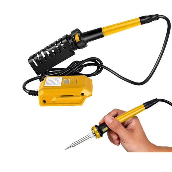 300-500 ℃ Temperature Electric Soldering Iron Fast Heating Li-ion Battery Wireless Welding Tool 60W for Makita/Milwaukee/Dewalt