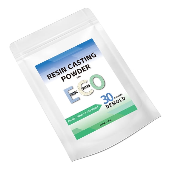 300/500g/1000/2000g Resin Casting Powder Resin Plaster Powder Resin Ceramic Plaster Casting Powder for Silicone Craft
