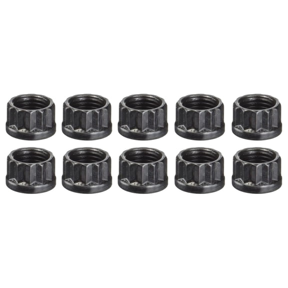 300-8395 7/16"-20 12-Point Nut - 10 Piece