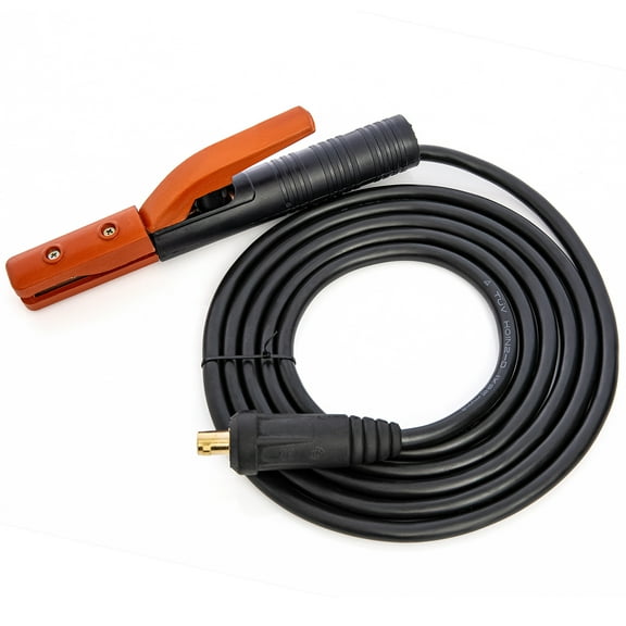 300 Amp Electrode Holder, 10 Feet Cable Assembly, 35-50 mm Connector for Stick Arc TIG MIG Welder & Plasma Cutter