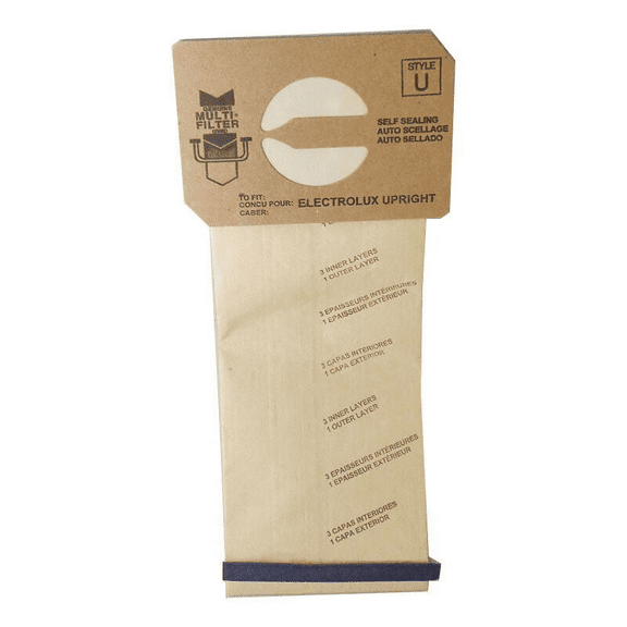 300 Compatible with Electrolux U UPRIGHT VACUUM BAGS