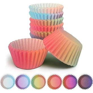 pack) Cupcake Creations Jumbo Rainbow Dots Baking Cups 20/Pack