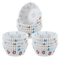 thumbnail image 1 of 300 Count Cupcake Liners Flower Cupcake Cups Standard Size Muffins Liners Papers Baking Cups Wrappers, 1 of 6