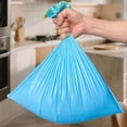 thumbnail image 1 of 300 Count Extra Thick 4 Gallon Drawstring Trash Bags, Sturdy & Tear-Resistant for Bathroom, Office, Bedroom & Kitchen, 1 of 4