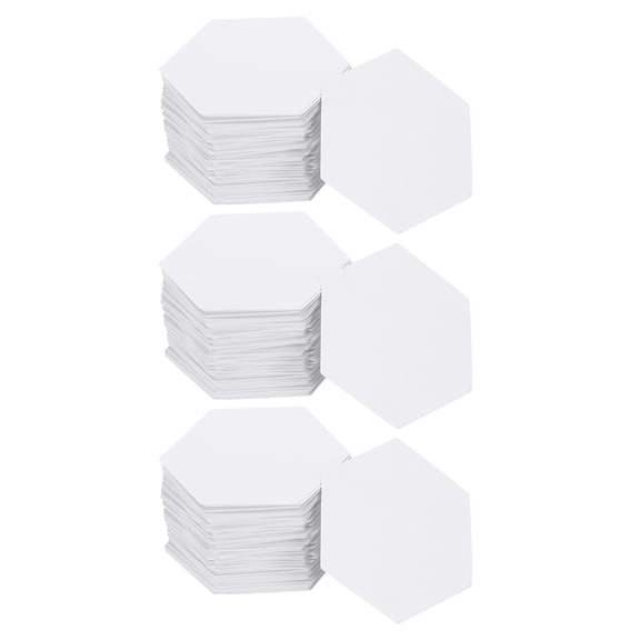 300 Count Hexagon Paper Piecing Paper for Quilting, 0.5-Inch English Paper Piecing Template, Foundation Paper Pieces Patchwork Supplies