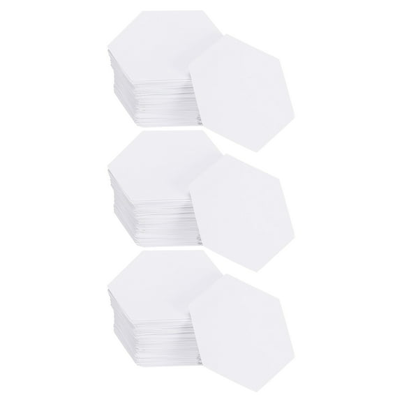 300 Count Hexagon Paper Piecing Paper for Quilting, 0.75-Inch English Paper Piecing Template, Foundation Paper Pieces Patchwork Supplies