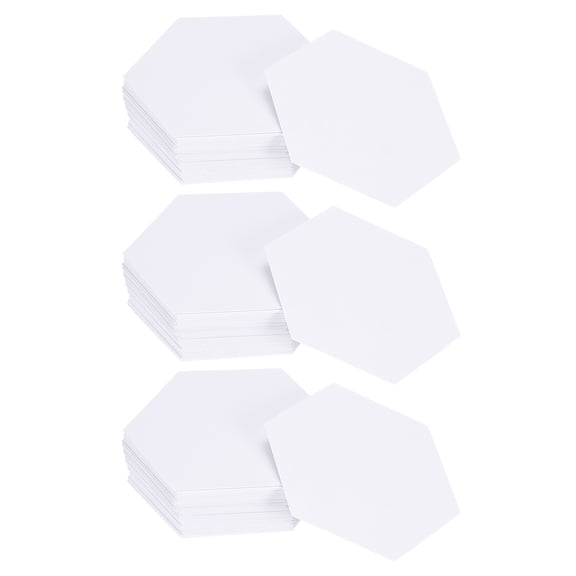 300 Count Hexagon Paper Piecing Paper for Quilting, 1.25-Inch English Paper Piecing Template, Foundation Paper Pieces Patchwork Supplies