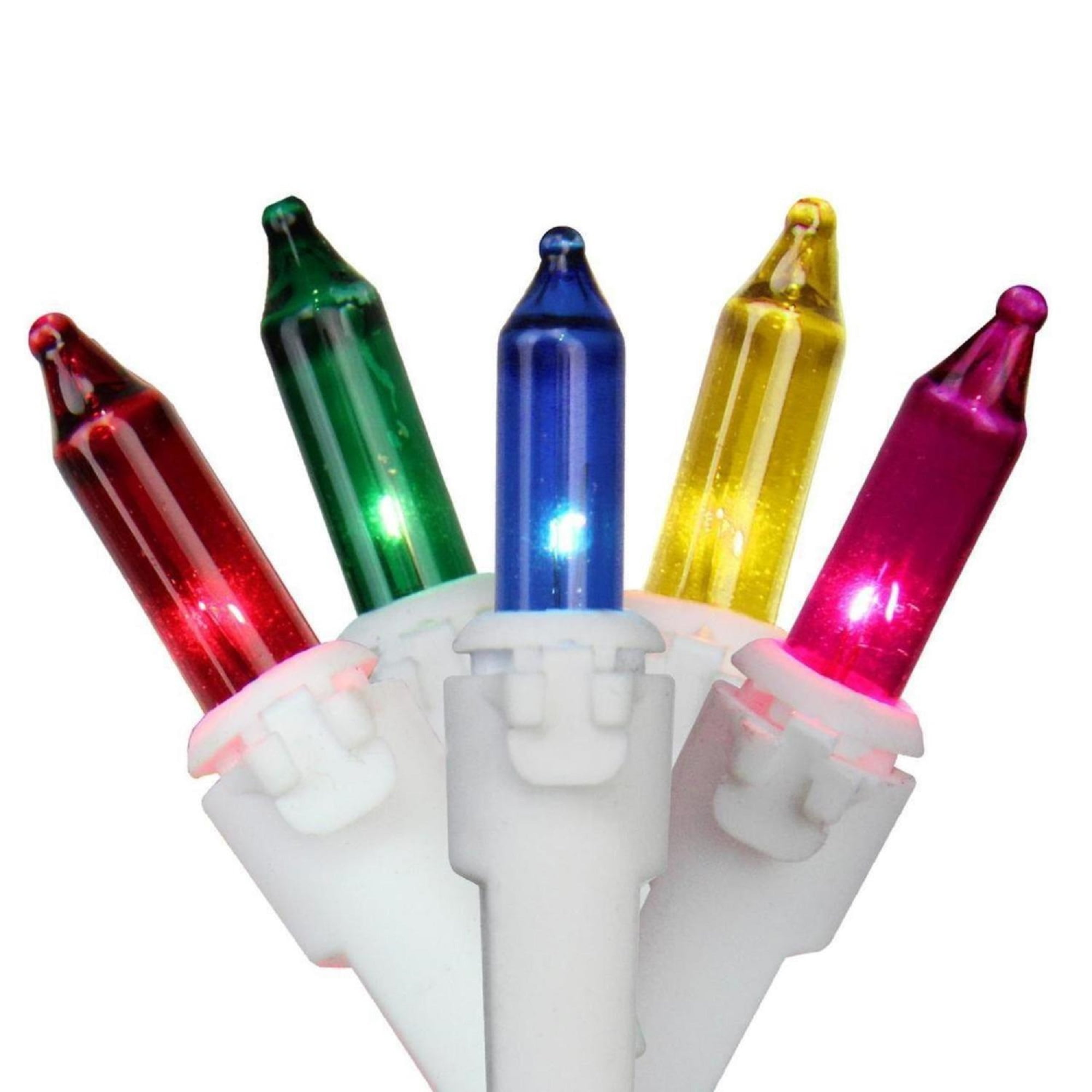 Pink mini lights white on sale wire
