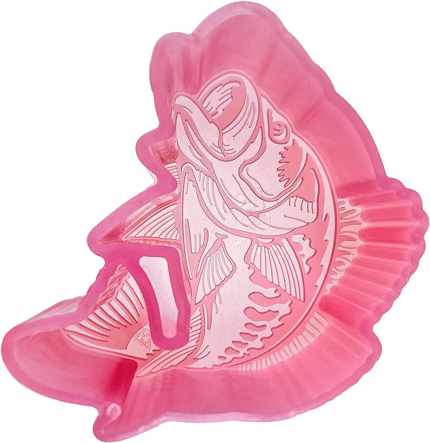 (300 Design Optional) M42 Bass Fish Silicone Freshie Mold for Baking Aroma Beads Car Freshie Supplies