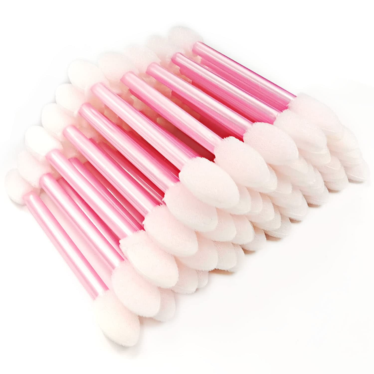 300 Disposable Eyeshadow Brushes in Box, Sponge Makeup Applicators Dual