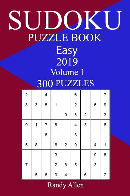 300 Easy Sudoku Puzzle Book 2019, (Paperback)