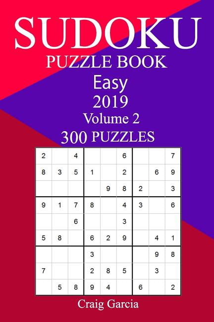300 Easy Sudoku Puzzle Book 2019, (Paperback)