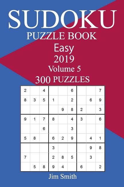300 Easy Sudoku Puzzle Book 2019, (Paperback)
