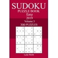 thumbnail image 1 of 300 Easy Sudoku Puzzle Book 2019, (Paperback), 1 of 1