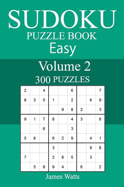 300 Easy Sudoku Puzzle Book, (Paperback)