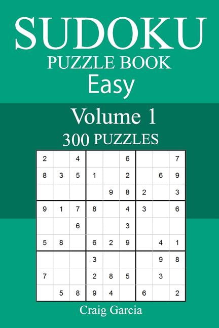 300 Easy Sudoku Puzzle Book, (Paperback)