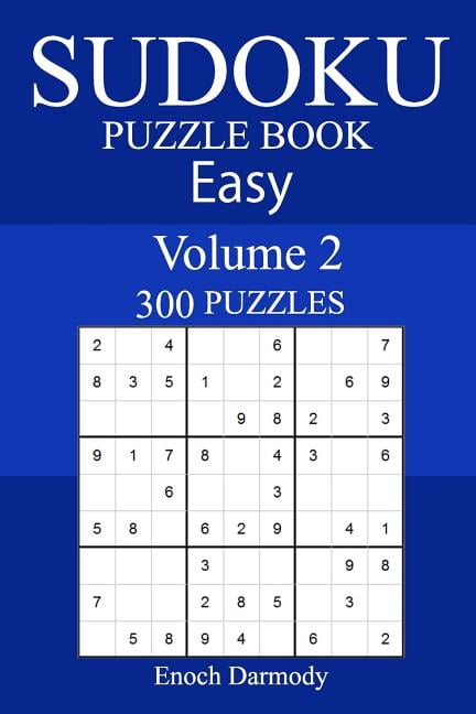 300 Easy Sudoku Puzzle Book (Paperback)