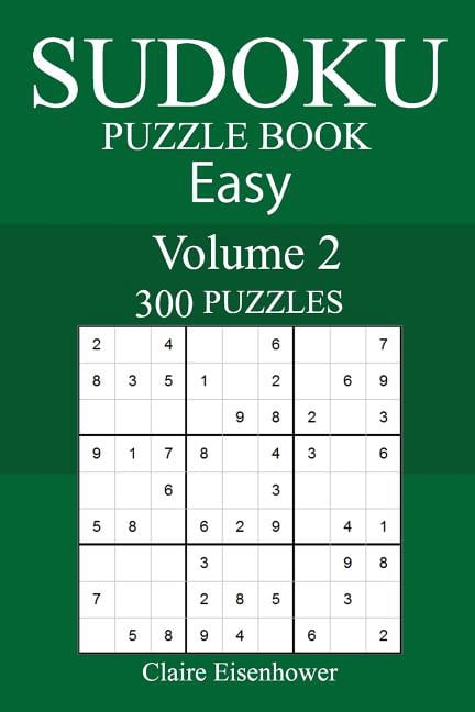 300 Easy Sudoku Puzzle Book, (Paperback)