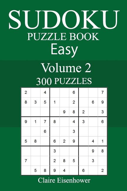 300 Easy Sudoku Puzzle Book, (Paperback)