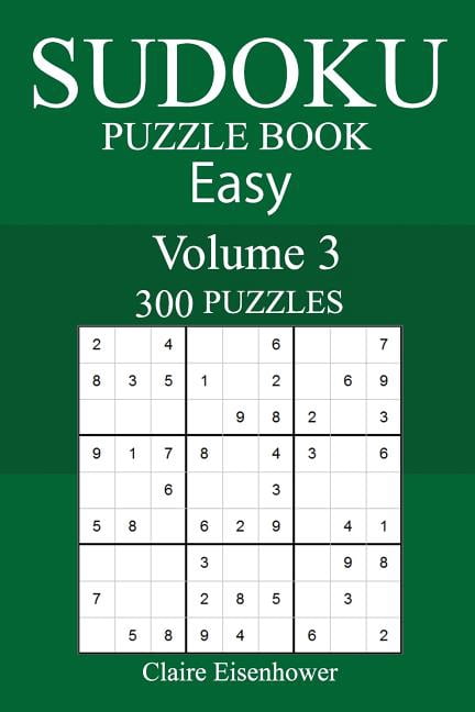 300 Easy Sudoku Puzzle Book, (Paperback)