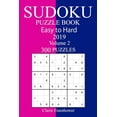 thumbnail image 1 of 300 Easy to Hard Sudoku Puzzle Book 2019, (Paperback), 1 of 1