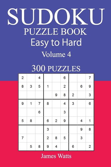 300 Easy to Hard Sudoku Puzzle Book (Paperback)