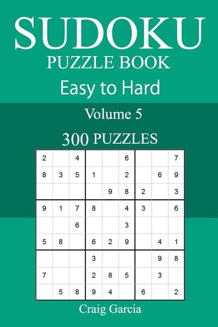 300 Easy to Hard Sudoku Puzzle Book (Paperback)
