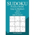 thumbnail image 1 of 300 Easy to Medium Sudoku Puzzle Book 2019, (Paperback), 1 of 1