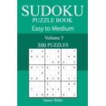 thumbnail image 1 of 300 Easy to Medium Sudoku Puzzle Book, (Paperback), 1 of 1