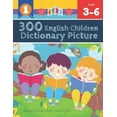 thumbnail image 1 of 300 English Children Dictionary Picture. Bilingual Children's Books Czech English: Full colored cartoons pictures vocabu, (Paperback), 1 of 1
