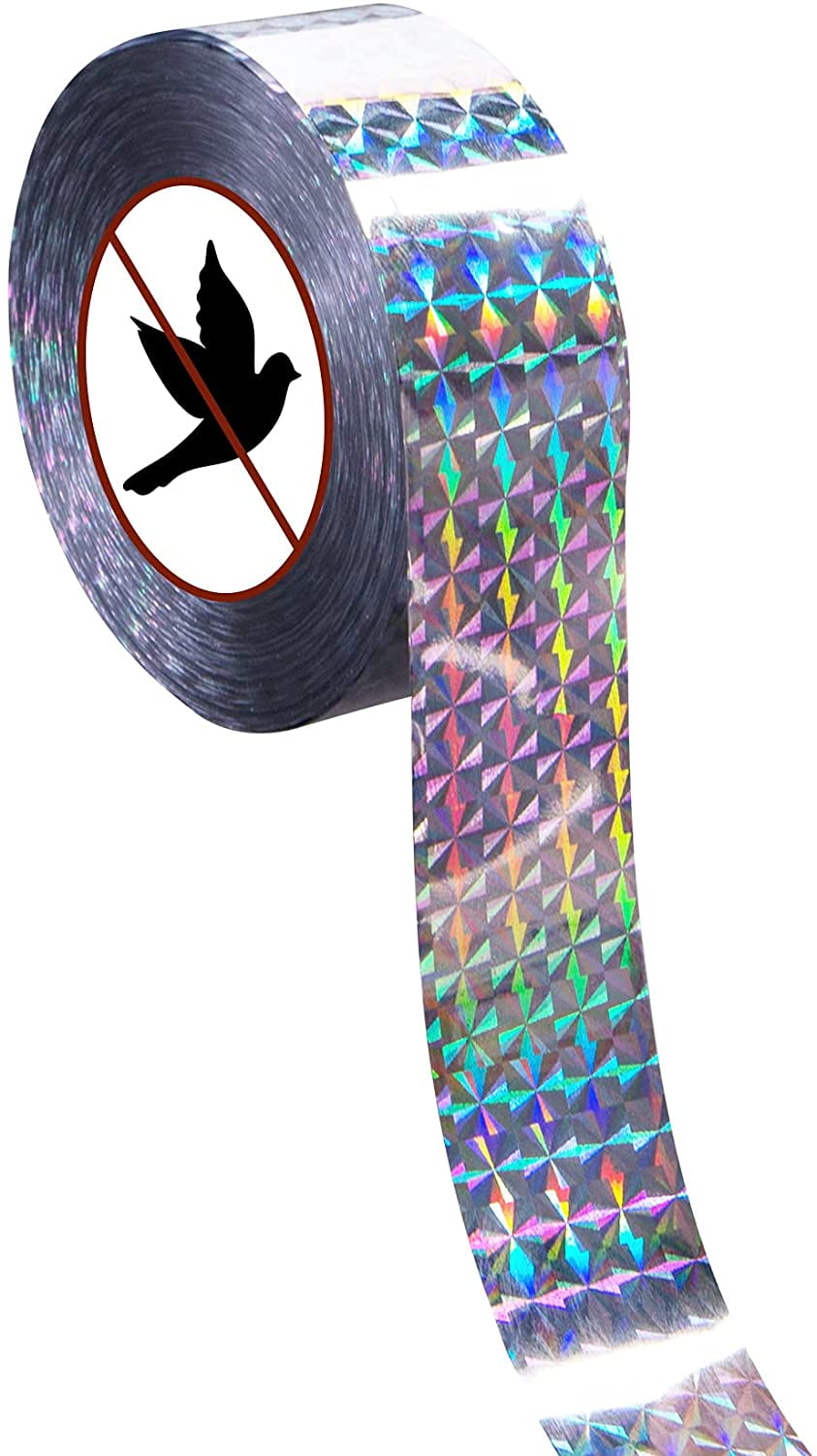 300 Foot Bird Scare Tape, Bird Flash Woodpecker Deterrent Bird Scare