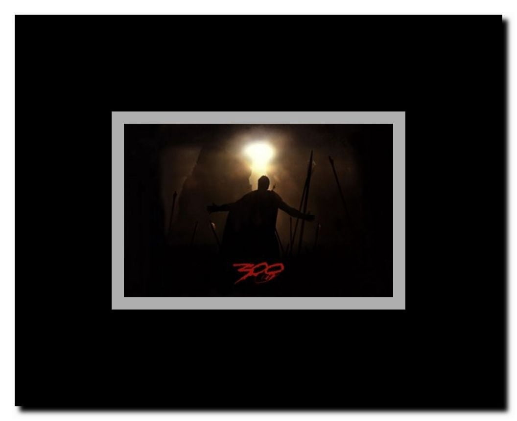 300 Framed Movie Poster