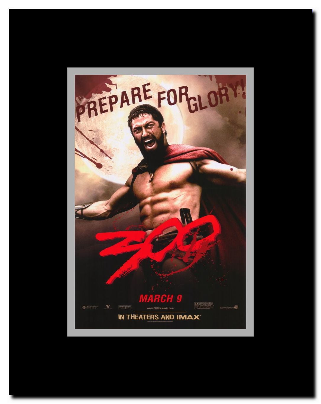 300 Framed Movie Poster