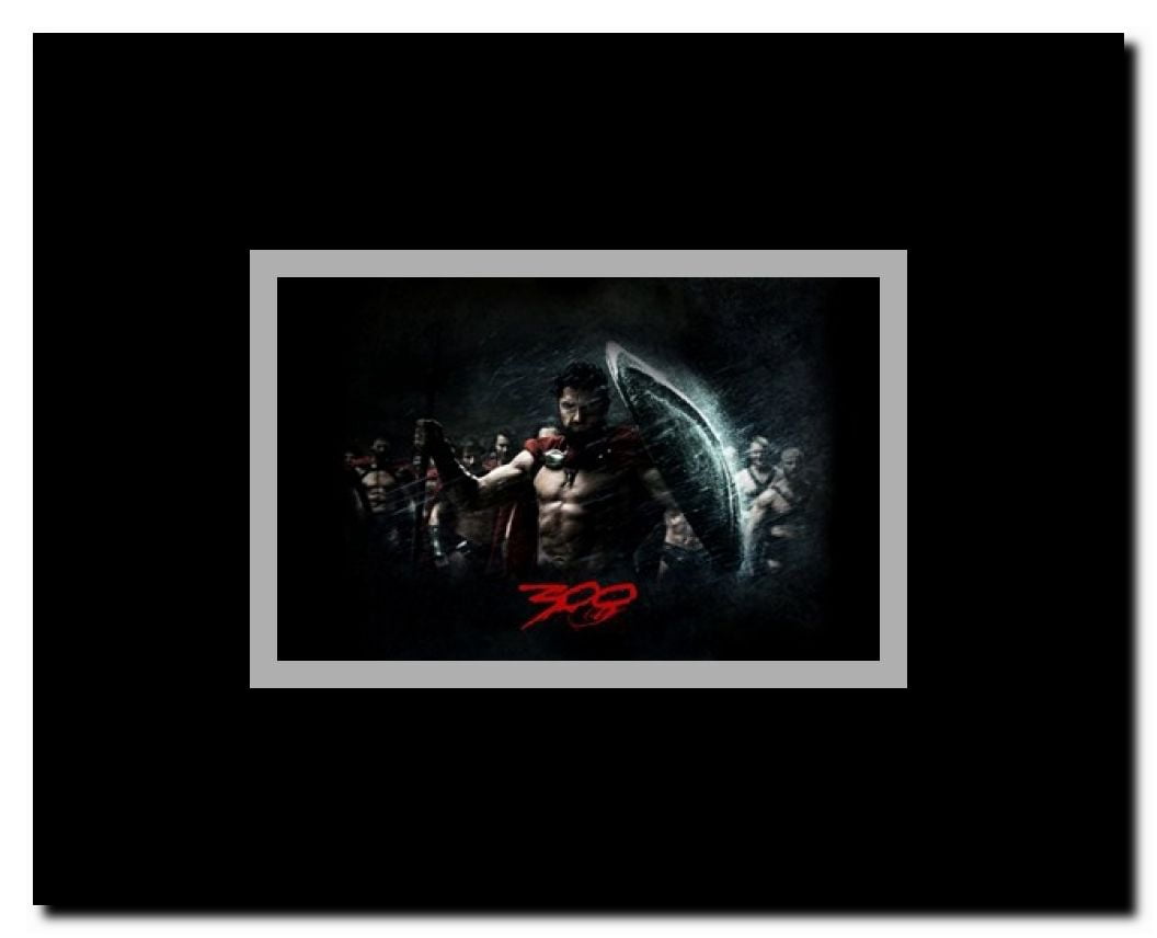 300 Framed Movie Poster