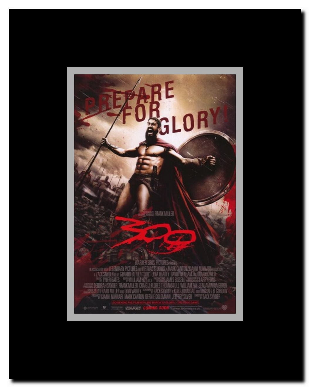 300 Framed Movie Poster