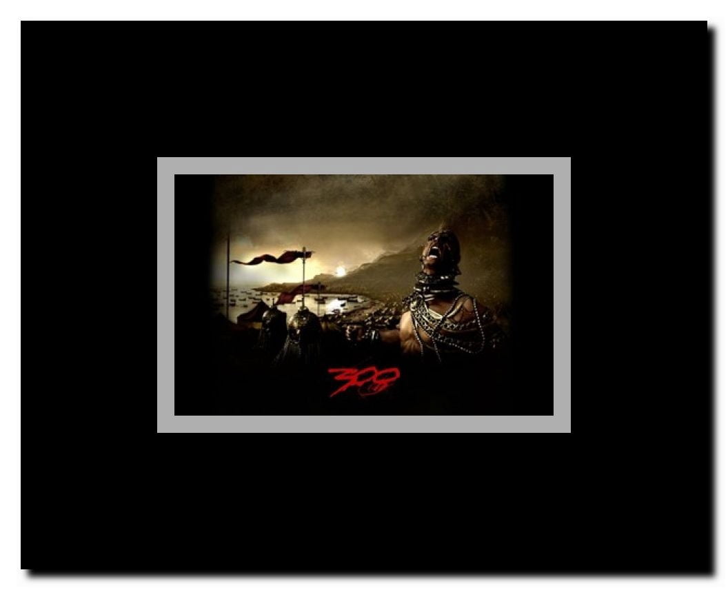 300 Framed Movie Poster
