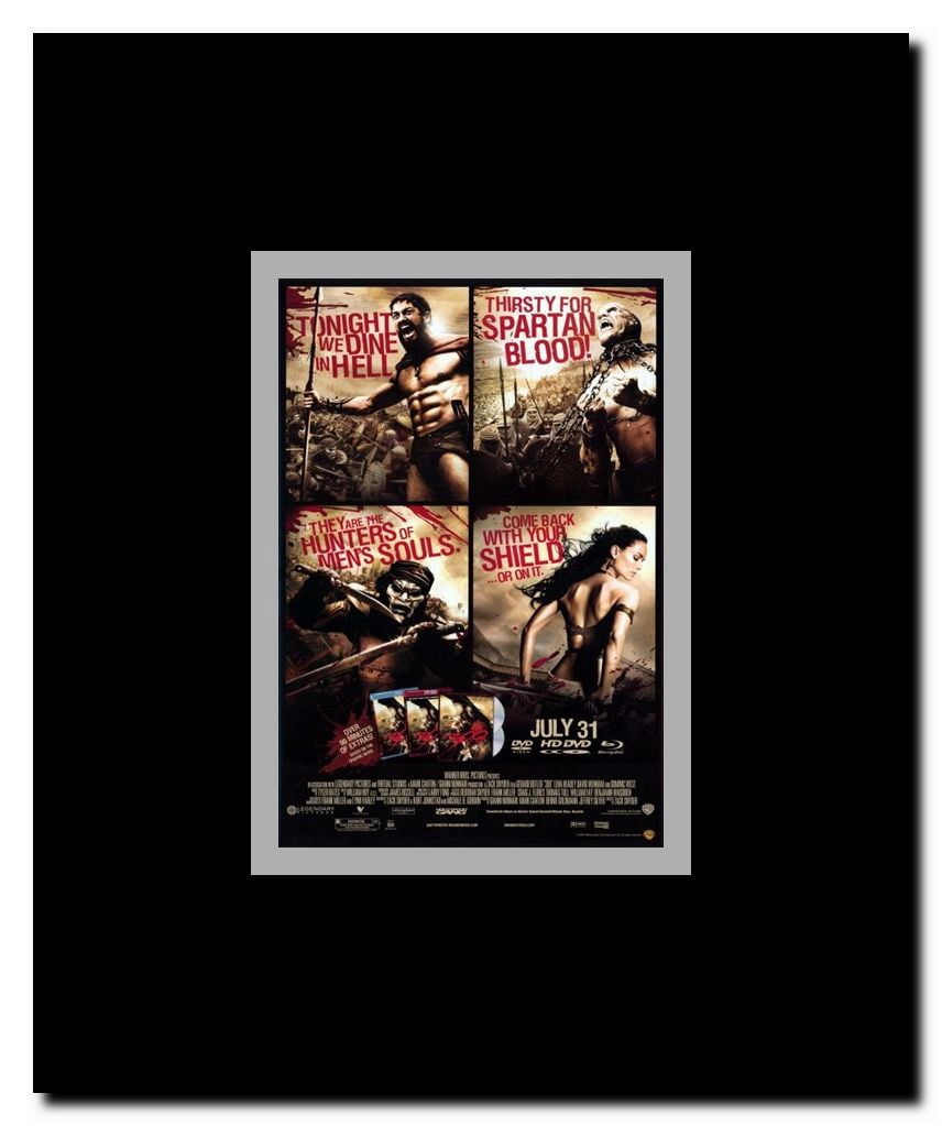 300 Framed Movie Poster