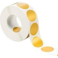 300 Gold ScratchOff Stickers, 1Inch Round Labels