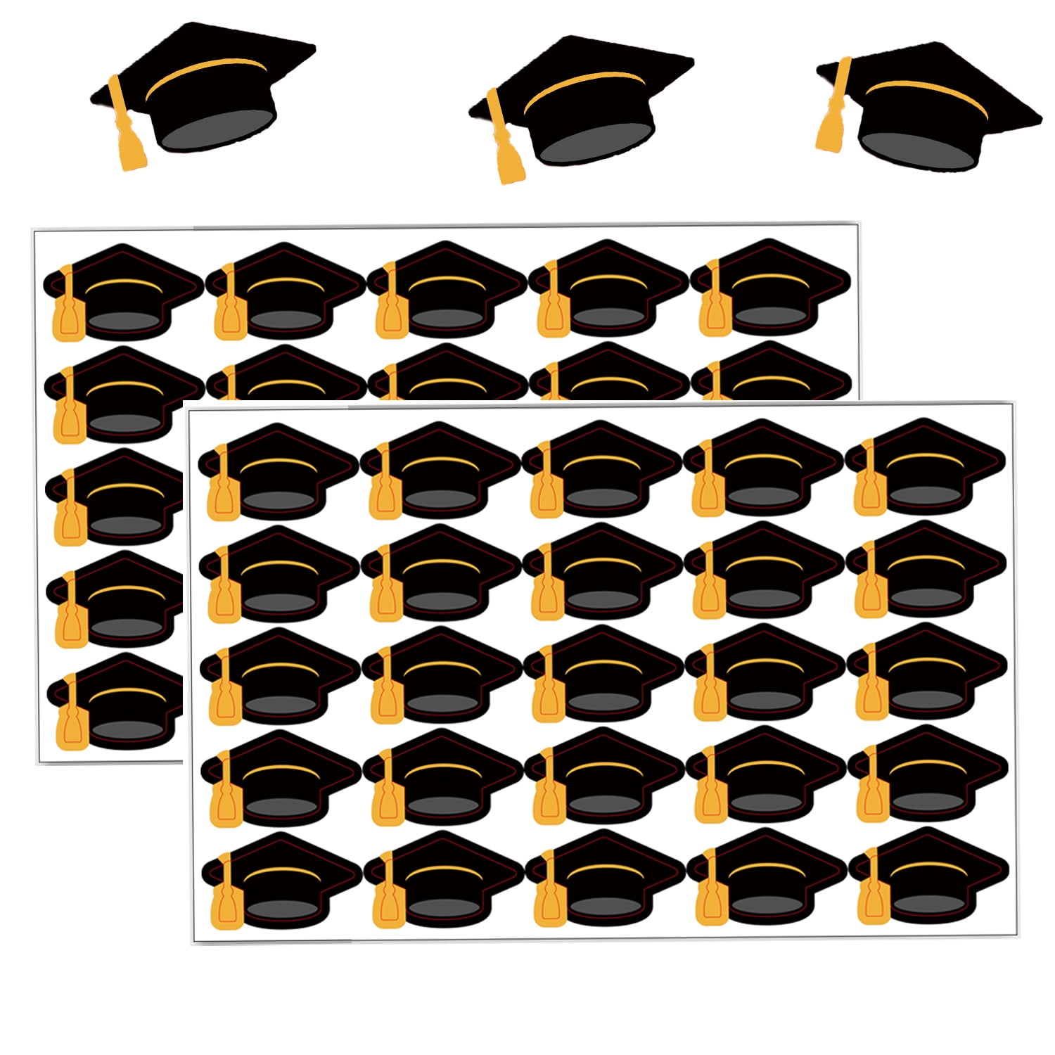 300 Graduation Season Doctor Hat Stickers – Class of 2025 Graduation ...